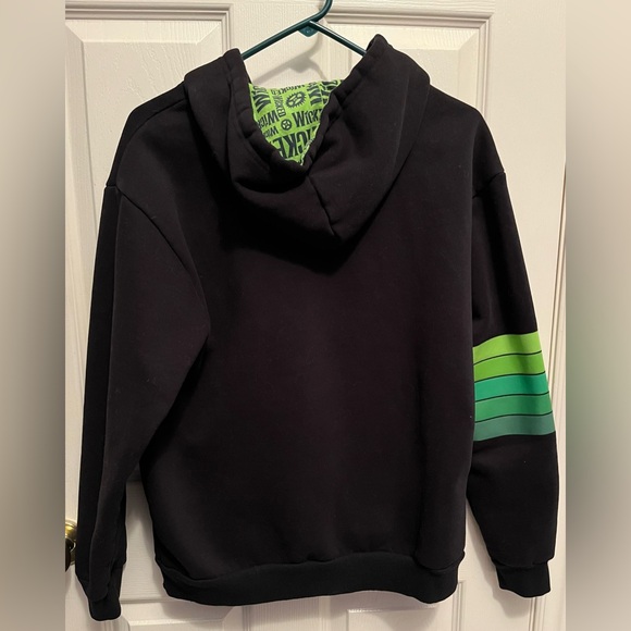 Wicked the Musical Black and Green Women's Zip up Hoodie 🖤💚 - Picture 5 of 16
